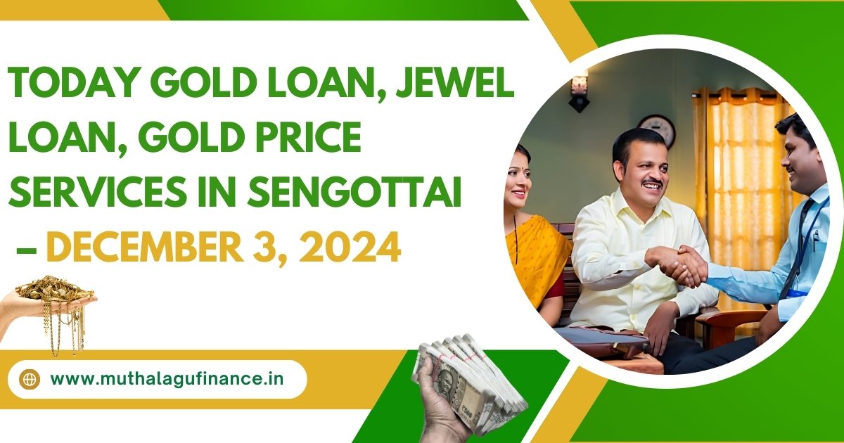 Live gold and silver rates in Sengottai as of December 3, 2024, with a 10-day price history.