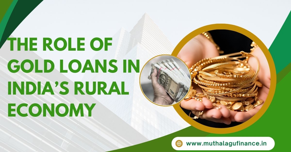 Gold jewelry pledged for a loan at Muthalagu Finance, offering quick and secure financial assistance